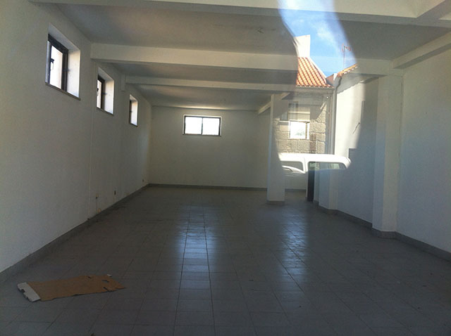 Het pand naast het restaurant