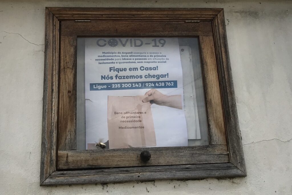 Affiche over Covid-19